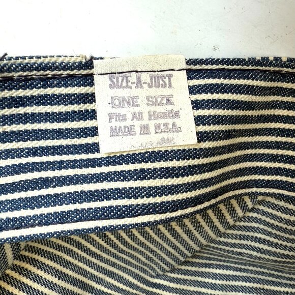 Vintage OshKosh B Gosh Hat Cap Train Engineer Railroad Snap Back USA Made - Picture 8 of 8